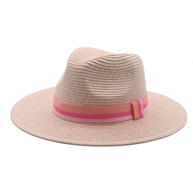 Always Sunny and Pink Wide Brim Hat