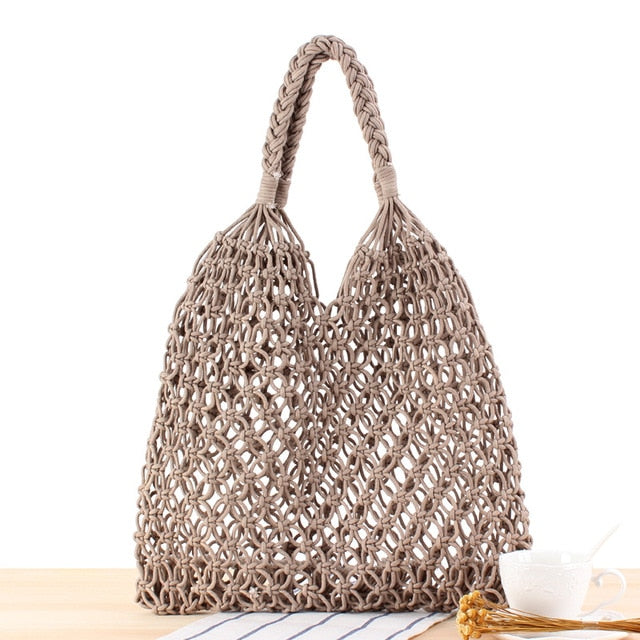 Handmade Cotton Rope Summer Bag